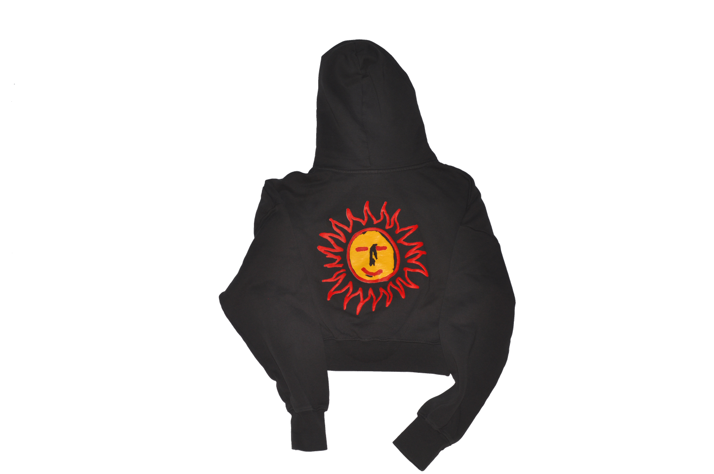 Always Happy Crop (Hoodie)