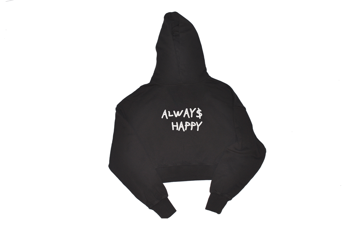 Always Happy Crop (Hoodie)