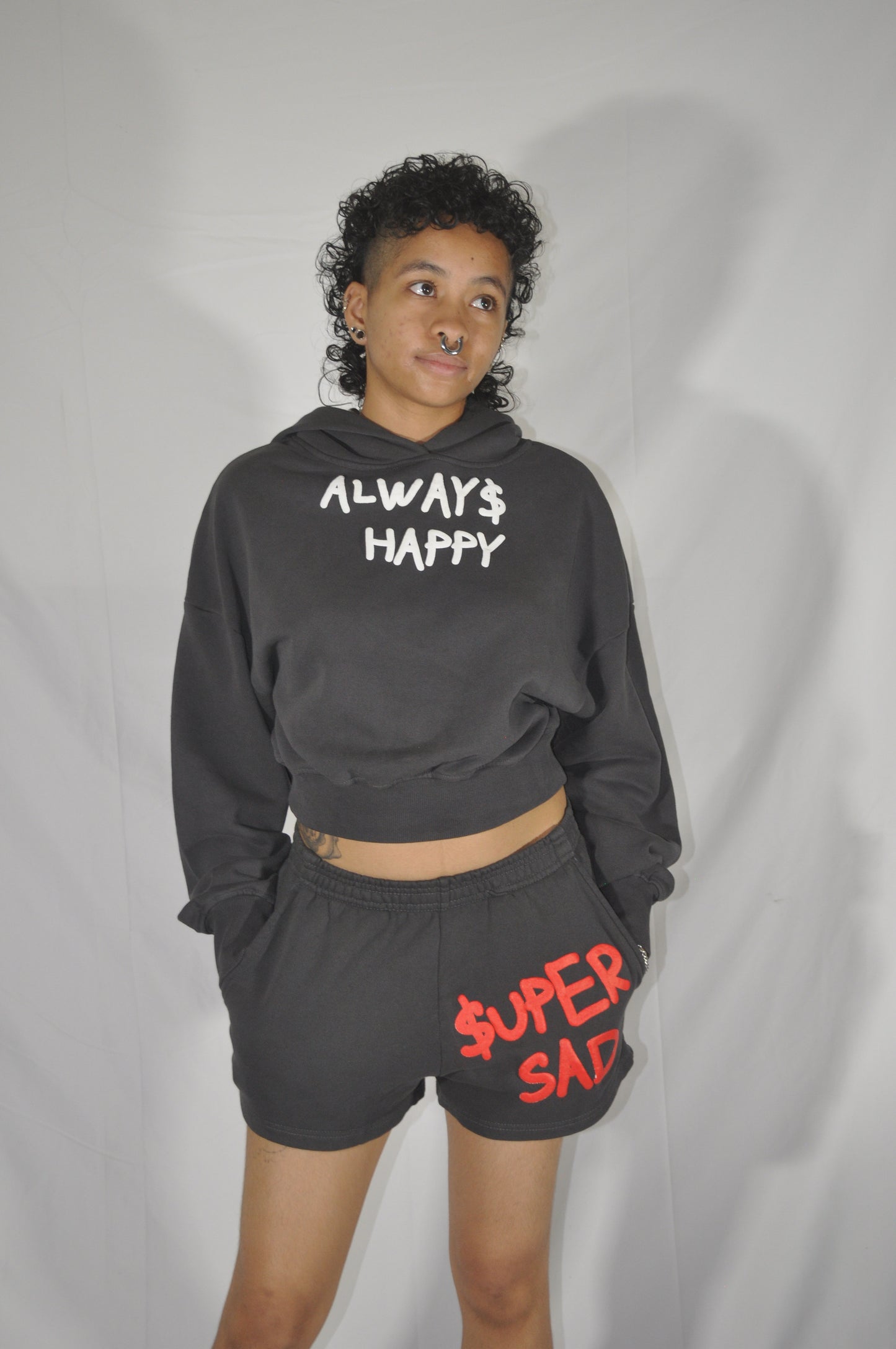 Always Happy (Crop Shorts)