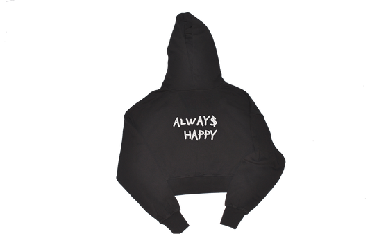 Always Happy Crop (Hoodie)